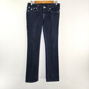 True Religion Straight Low Rise Denim Jeans 29